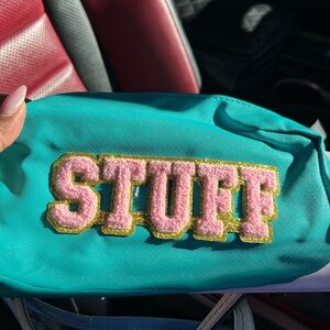 Teal and Pink Women's Bag